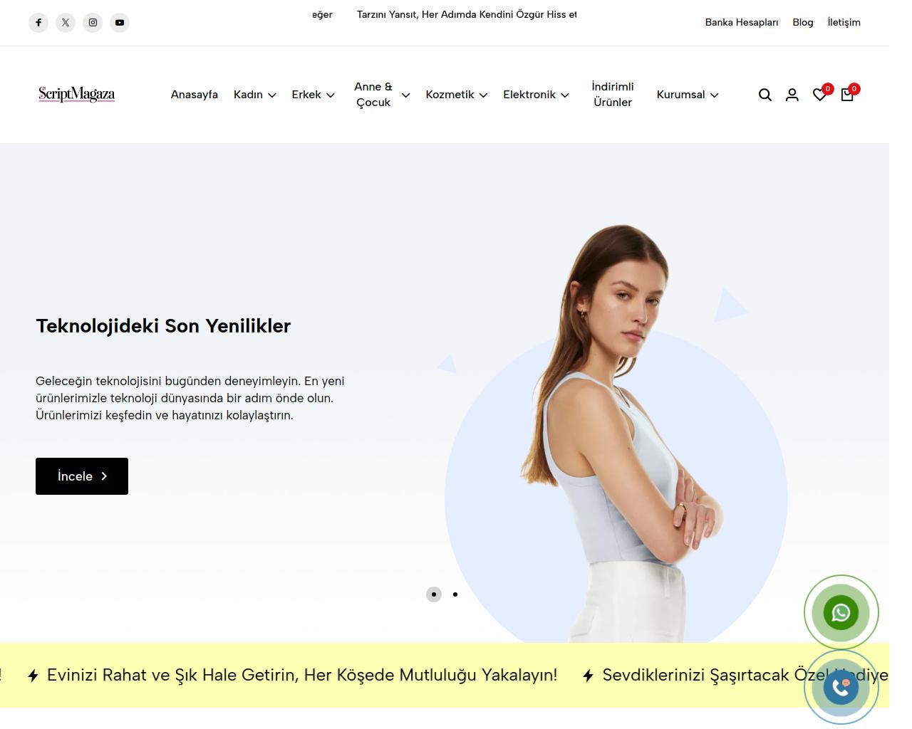 E-ticaret teması 1